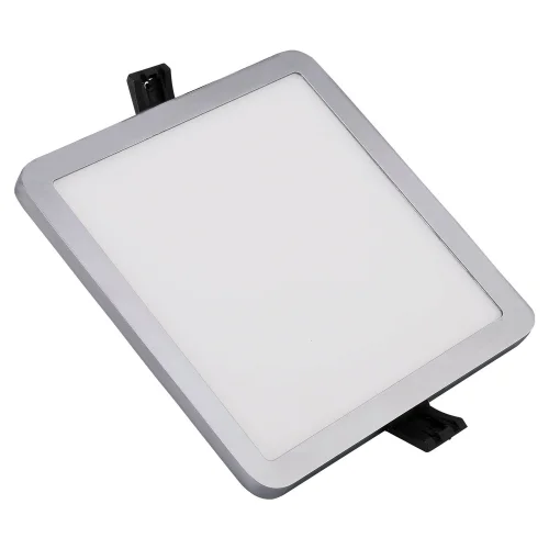 MINIDOWNLIGHT LED QUADRADO 9W CROMO