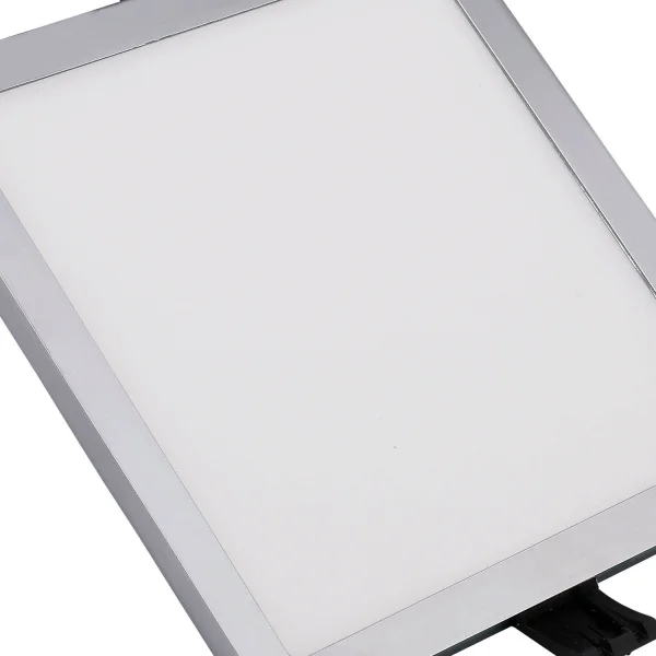 MINIDOWNLIGHT LED QUADRADO 9W CROMO