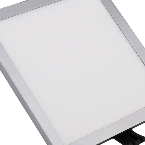 MINIDOWNLIGHT LED QUADRADO 9W CROMO