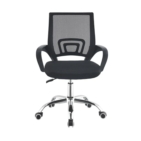 MESA DE CADEIRA AETHELRED PRETO CROMO