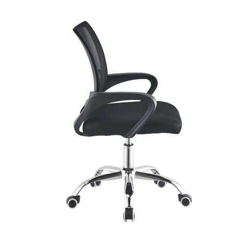 MESA DE CADEIRA AETHELRED PRETO CROMO