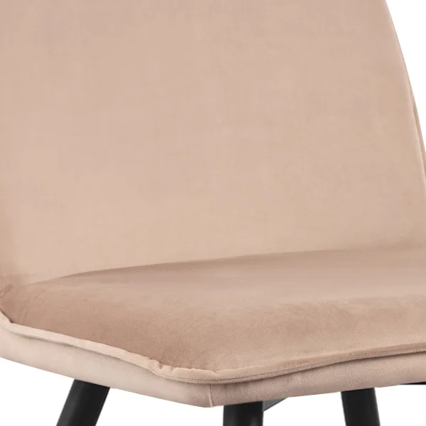 HADLEY CADEIRA DE VELUDO AREIA