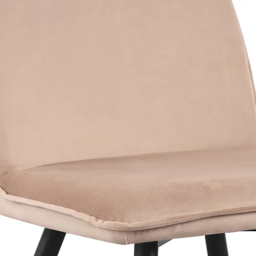 HADLEY CADEIRA DE VELUDO AREIA