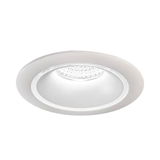 LUZ LATERAL CONVEXA BRANCA RECESSADA IP44