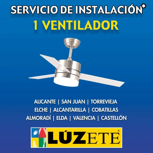 INSTALAÇÃO OFERECER 1 VENTILADOR
