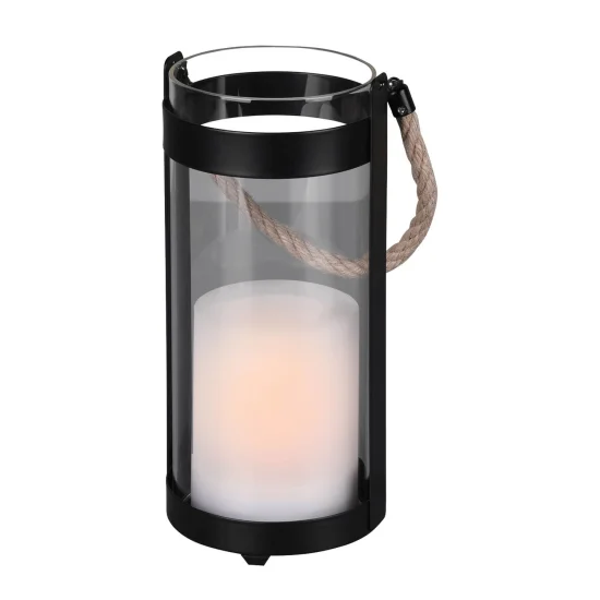 LANTERNA EXTERIOR SMD LEVOU SOLAR EVERGREEN