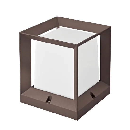 OVERWALL EXTERIOR GOTA DE NEVE 16CM E27 MARROM