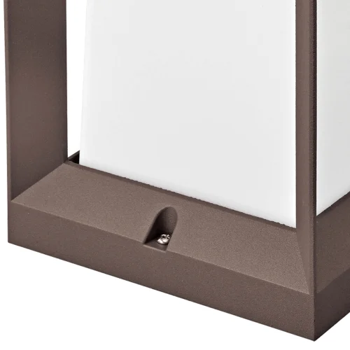 OVERWALL EXTERIOR GOTA DE NEVE 16CM E27 MARROM