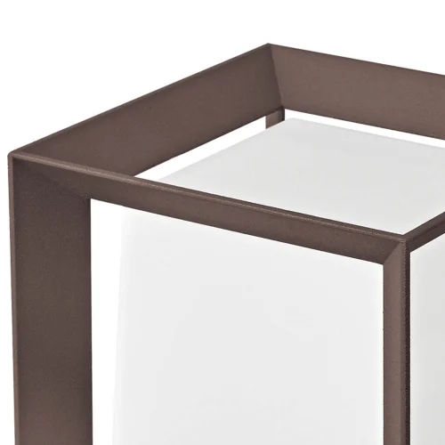 OVERWALL EXTERIOR GOTA DE NEVE 16CM E27 MARROM