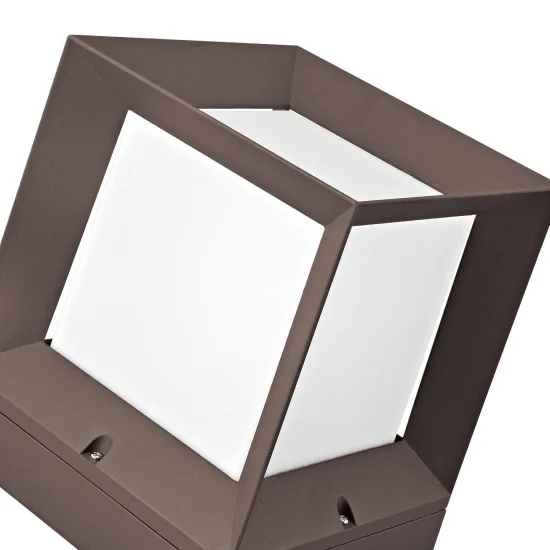 OVERWALL EXTERIOR GOTA DE NEVE 22CM E27 MARROM 2