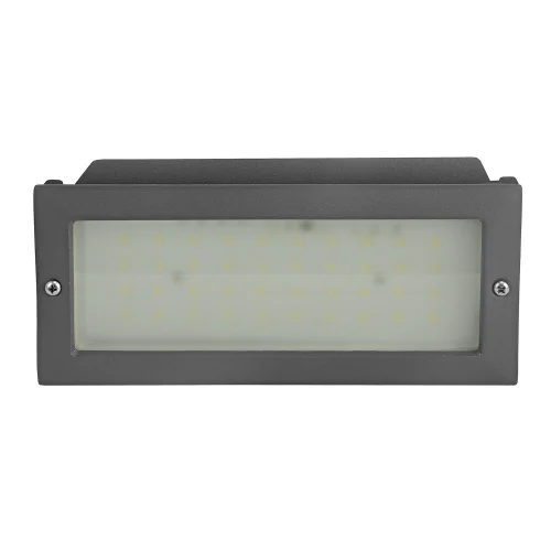 MASSEM O LED EXTERIOR RECESSADO 6W 4000K ANTHRACITE IP54