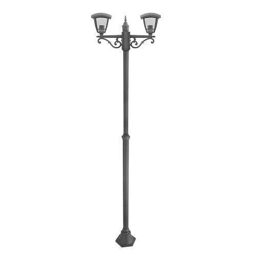 LAMPPOSTO 2 LUZES KENTIA E27 ANTHRACITE IP44