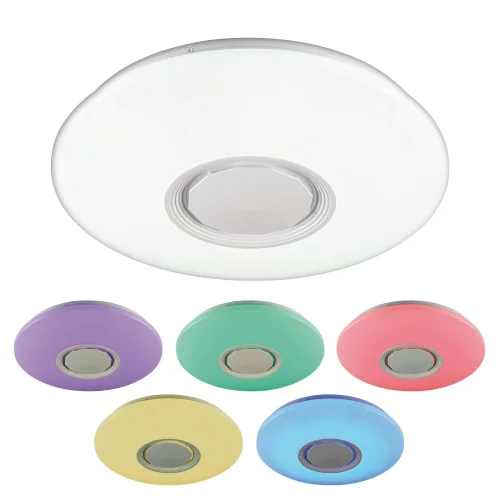 TETO DO TETO DO TETO LED MUSICAL AJUSTÁVEL DE 38W