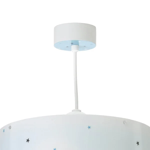 LUA AZUL E27 LÂMPADA PENDENTE INFANTIL