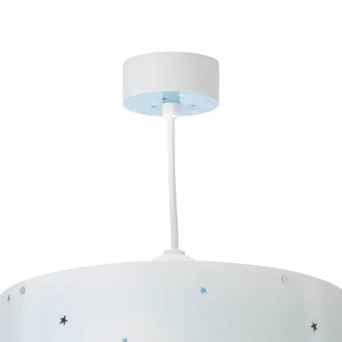 LUA AZUL E27 LÂMPADA PENDENTE INFANTIL