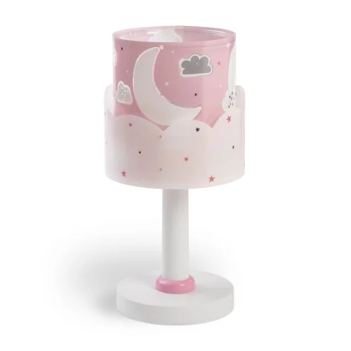 LUA E14 LÂMPADA DE MESA ROSA INFANTIL