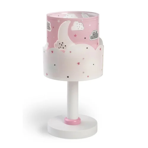 LUA E14 LÂMPADA DE MESA ROSA INFANTIL