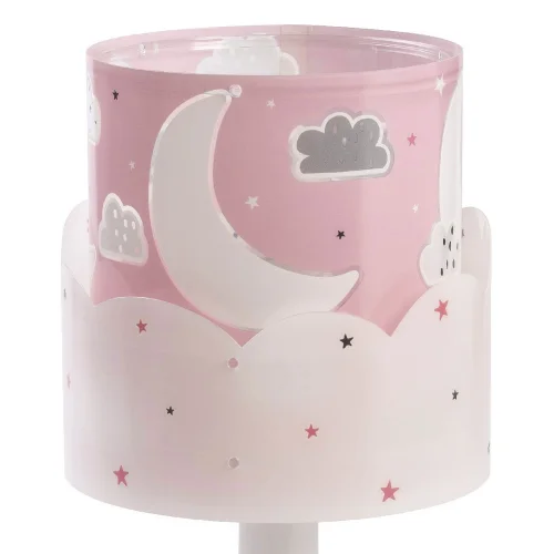 LUA E14 LÂMPADA DE MESA ROSA INFANTIL