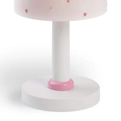 LUA E14 LÂMPADA DE MESA ROSA INFANTIL