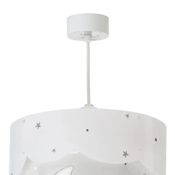 LUA LÂMPADA PENDENTE E27 CINZA