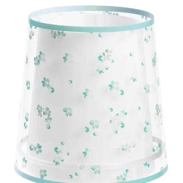 LÂMPADA DE MESA INFANTIL FLORES DO SONHO E14 VERDE LÂMPADA DE MESA INFANTIL FLORES DO SONHO E14 VERDE