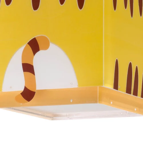 PEQUENO TIGRE E27 LÂMPADA PENDENTE INFANTIL