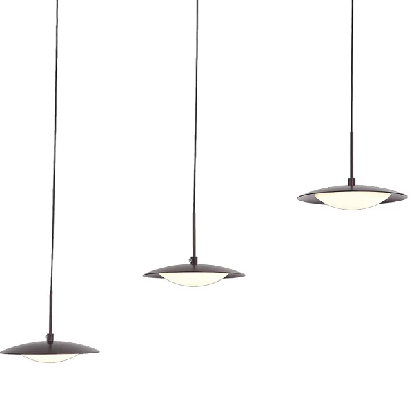 LÂMPADA DE TETO DE LED HILDEGARD 3 LUZES 36W 4000K