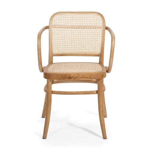 CADEIRA HANNAH COM APOIO DE BRAÇO MADEIRA NATURAL RATTAN CADEIRA HANNAH COM APOIO DE BRAÇO MADEIRA NATURAL RATTAN