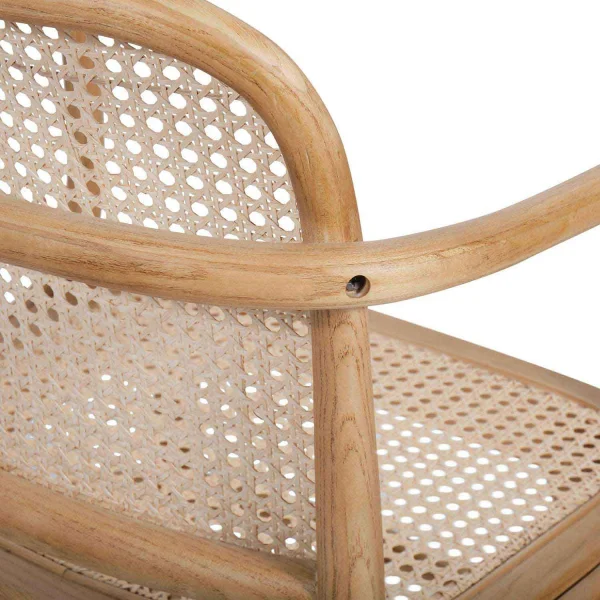 CADEIRA HANNAH COM APOIO DE BRAÇO MADEIRA NATURAL RATTAN CADEIRA HANNAH COM APOIO DE BRAÇO MADEIRA NATURAL RATTAN