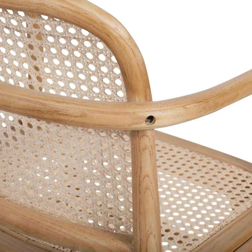 CADEIRA HANNAH COM APOIO DE BRAÇO MADEIRA NATURAL RATTAN CADEIRA HANNAH COM APOIO DE BRAÇO MADEIRA NATURAL RATTAN