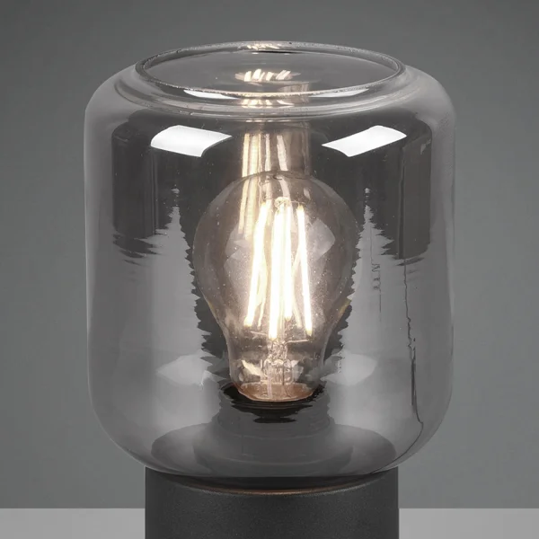 LÂMPADA DE MESA MORRIGAN BLACK METAL E27