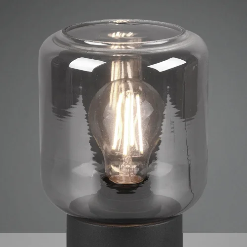 LÂMPADA DE MESA MORRIGAN BLACK METAL E27