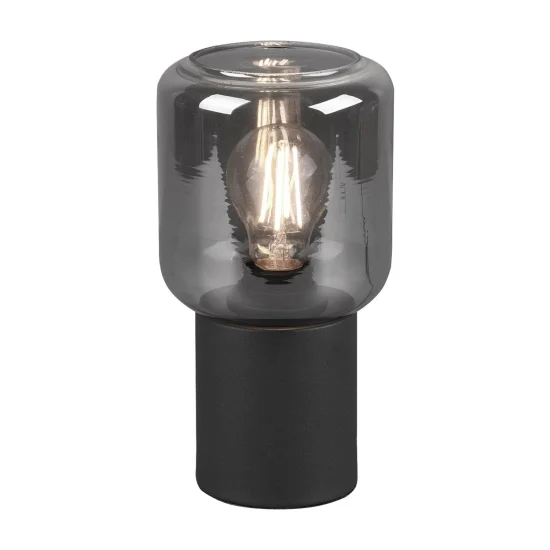 LÂMPADA DE MESA MORRIGAN BLACK METAL E27