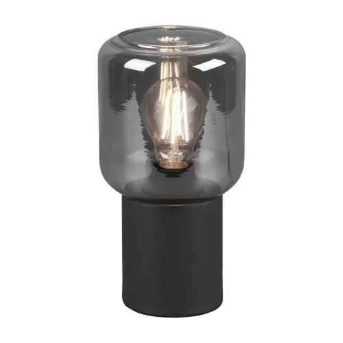 LÂMPADA DE MESA MORRIGAN BLACK METAL E27