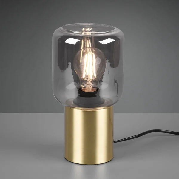 LÁMPARA DE MESA MORRIGAN METAL BRONCE MATE E27