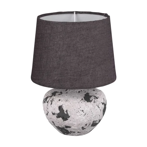 CANDEEIRO DE MESA CONNIE CERÂMICA CINZENTA E14 18 CM