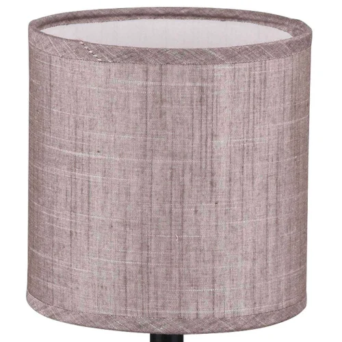 CANDEEIRO DE MESA NEKANE CERÂMICA CASTANHA E14