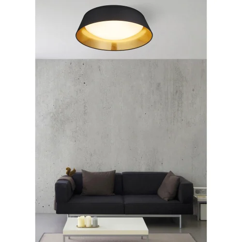 LUZ DE TECTO LED WENDY 18W 3000K PRETO