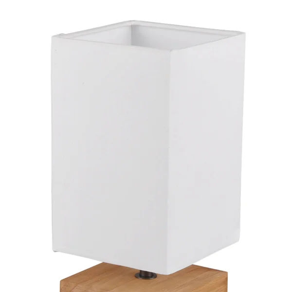 CANDEEIRO DE MESA SIGRID MADEIRA NATURAL E14 CANDEEIRO DE MESA SIGRID MADEIRA NATURAL E14