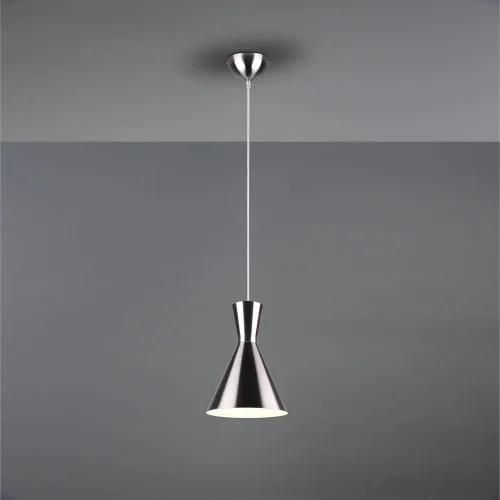 LÂMPADA DE TECTO CINTIA METAL NÍQUEL E27