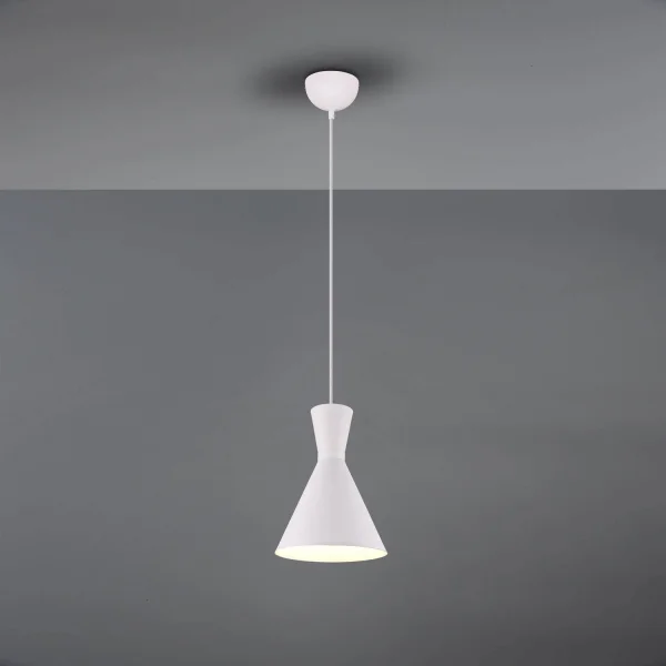 LÂMPADA DE TECTO CINTIA METAL BRANCO E27