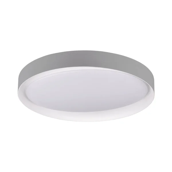 LUZ DE TECTO LED BENTON 24W REGULÁVEL CINZENTA