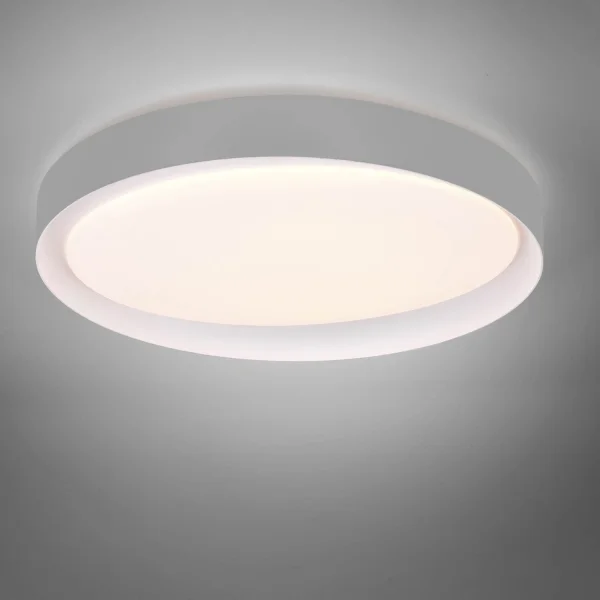 LUZ DE TECTO LED BENTON 24W REGULÁVEL CINZENTA