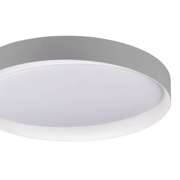 LUZ DE TECTO LED BENTON 24W REGULÁVEL CINZENTA