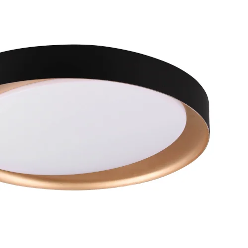 LUZ DE TECTO LED BENTON 24W REGULÁVEL PRETO