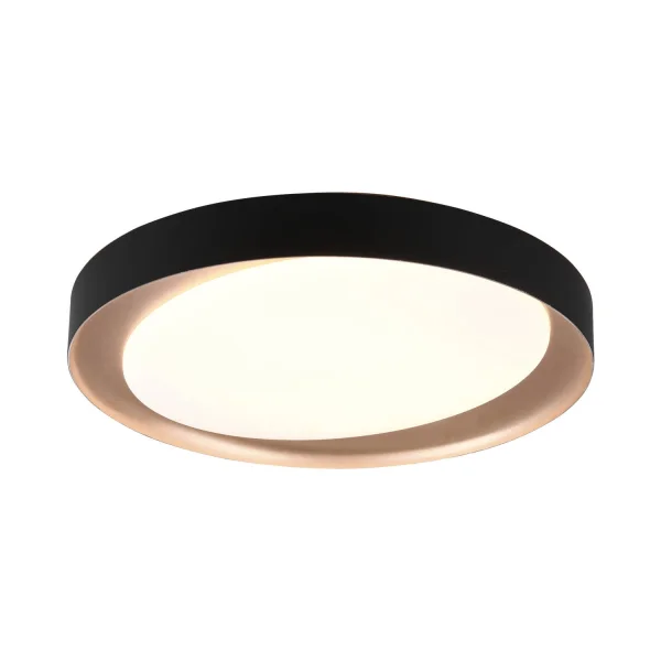LUZ DE TECTO LED BENTON 24W REGULÁVEL PRETO