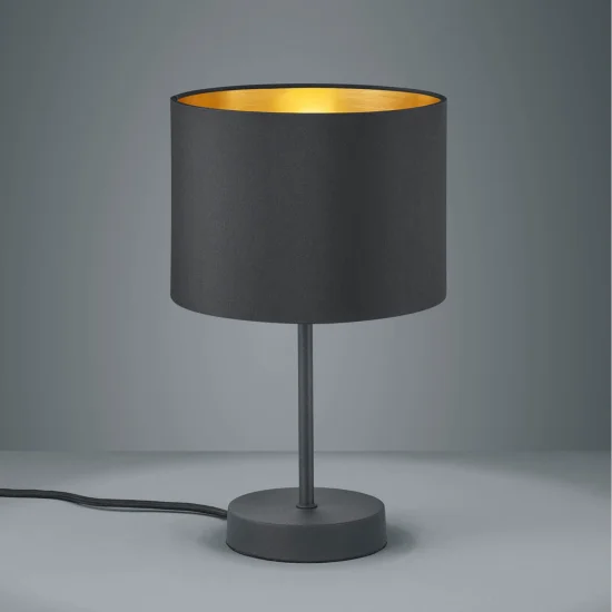CANDEEIRO DE MESA MIDDLETON PRETO E27 2