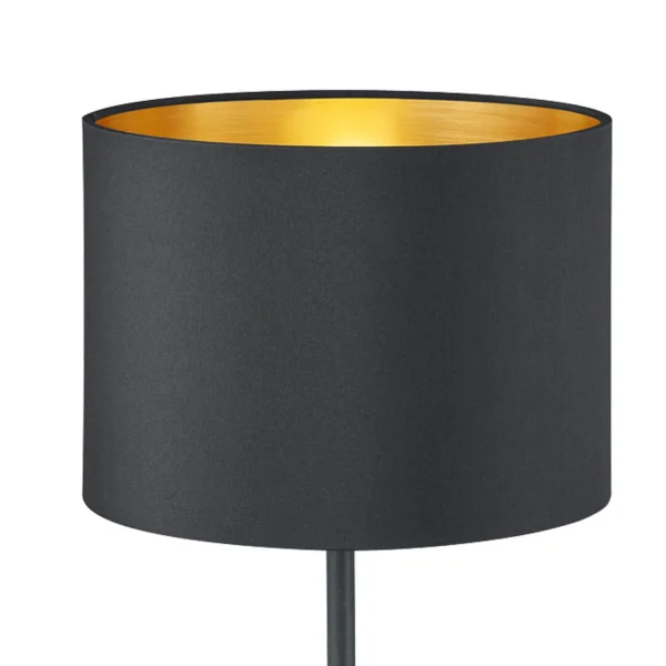 CANDEEIRO DE MESA MIDDLETON PRETO E27
