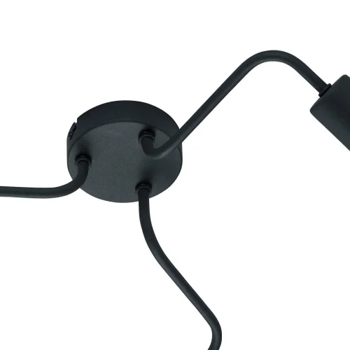 PLAFÓN 3 LUCES GLADSTONE NEGRO