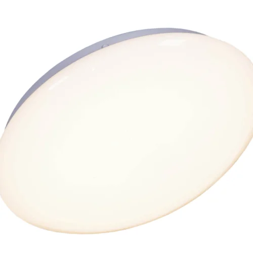 PLAFÓN DE TECHO MÁLAGA LED 12W 4000K CIRCULAR BRANCO MATE